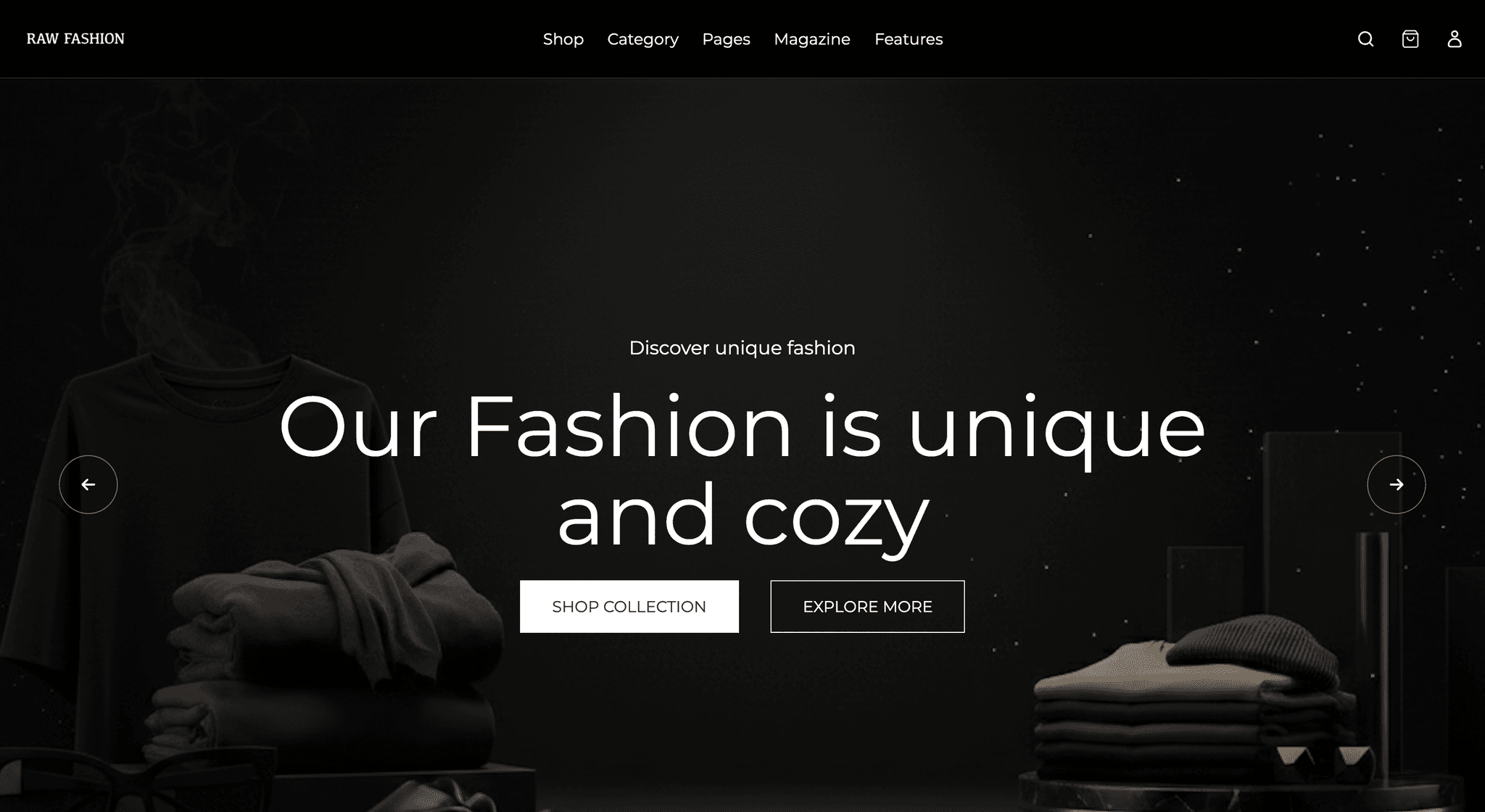 An exquisite [dark] fashion store preview