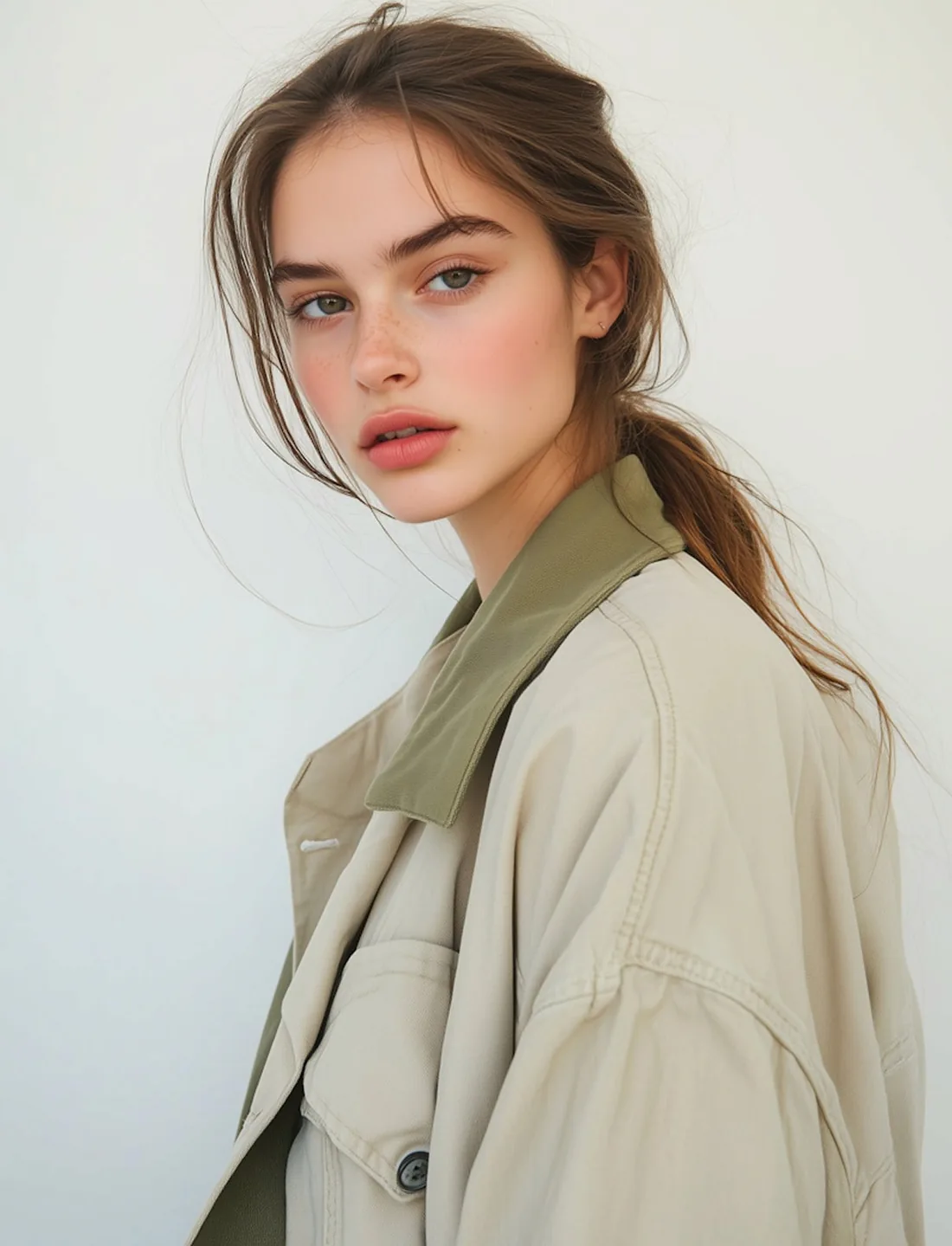 Cashmere Double-Faced Open Blazer in Reversible Two-Tone, photo 4