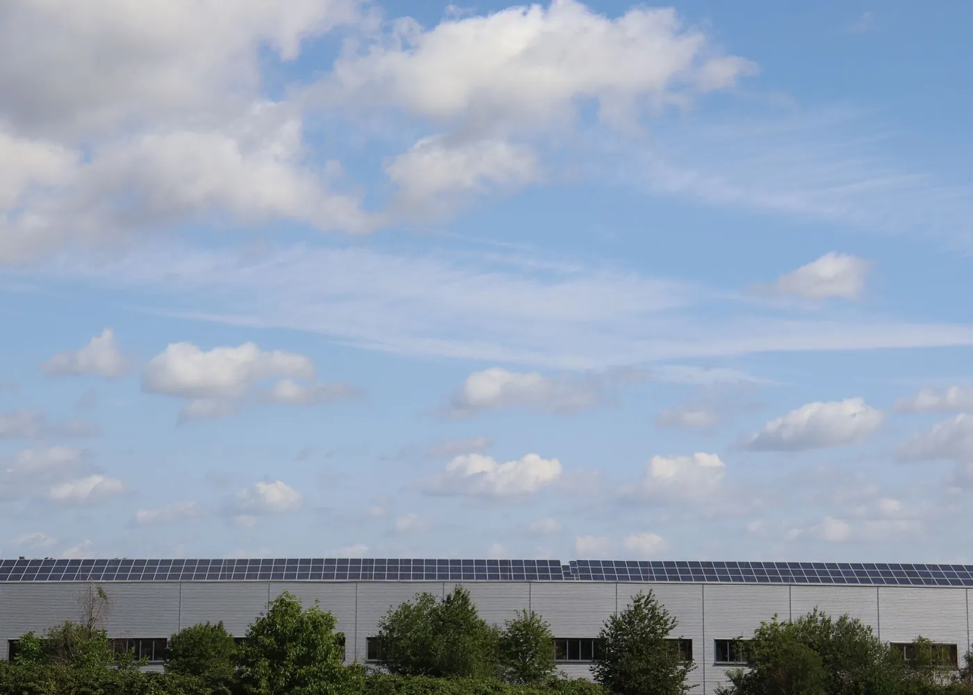 Commercial rooftop plant