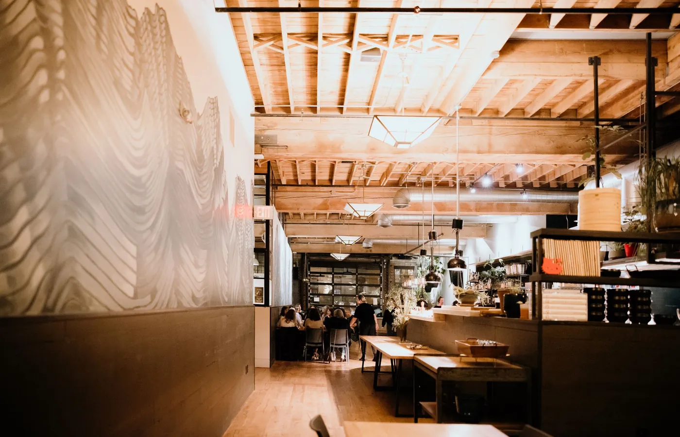 The dining room at Chowk & Coal