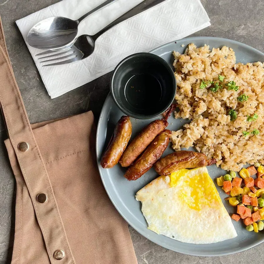 Grilled pork with rice