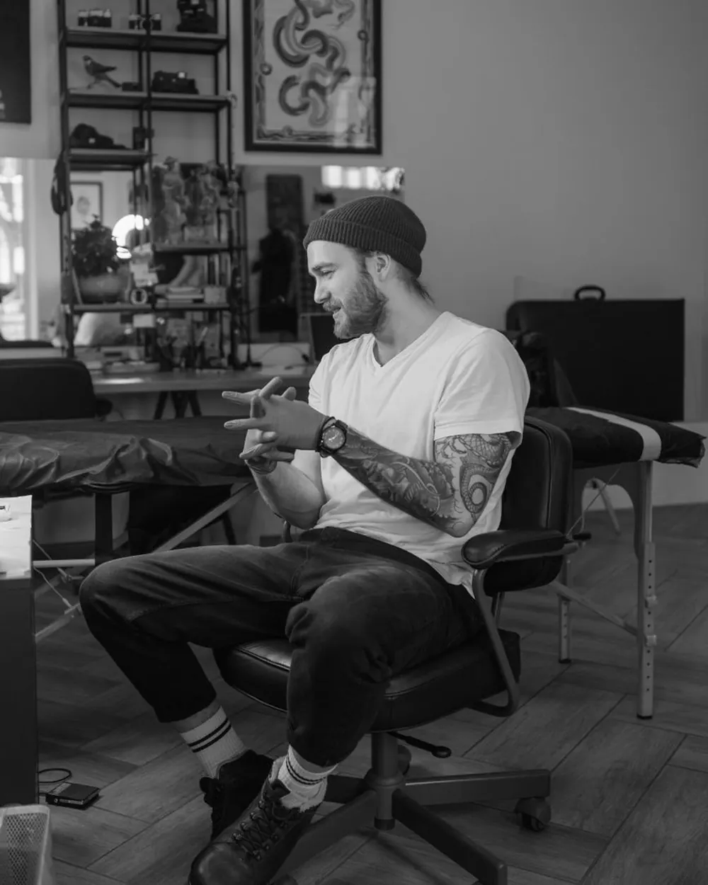 Inside the Graven Ink studio